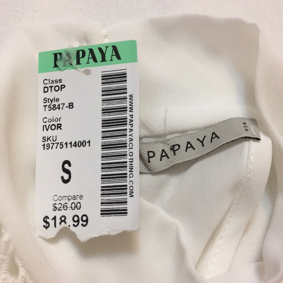 Ivory top - Picture 3 of 3